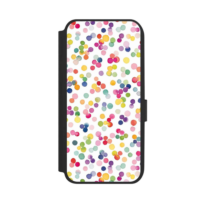 Galaxy A14 5G NIVOflip Watercolour Punkte Bunt