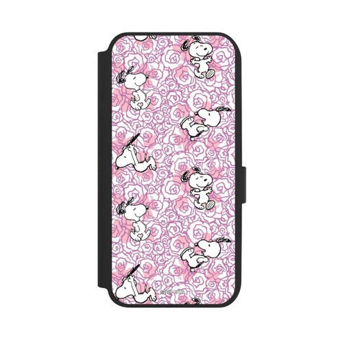 Samsung Galaxy A14 5G NIVOflip Peanuts Pink Roses Pattern