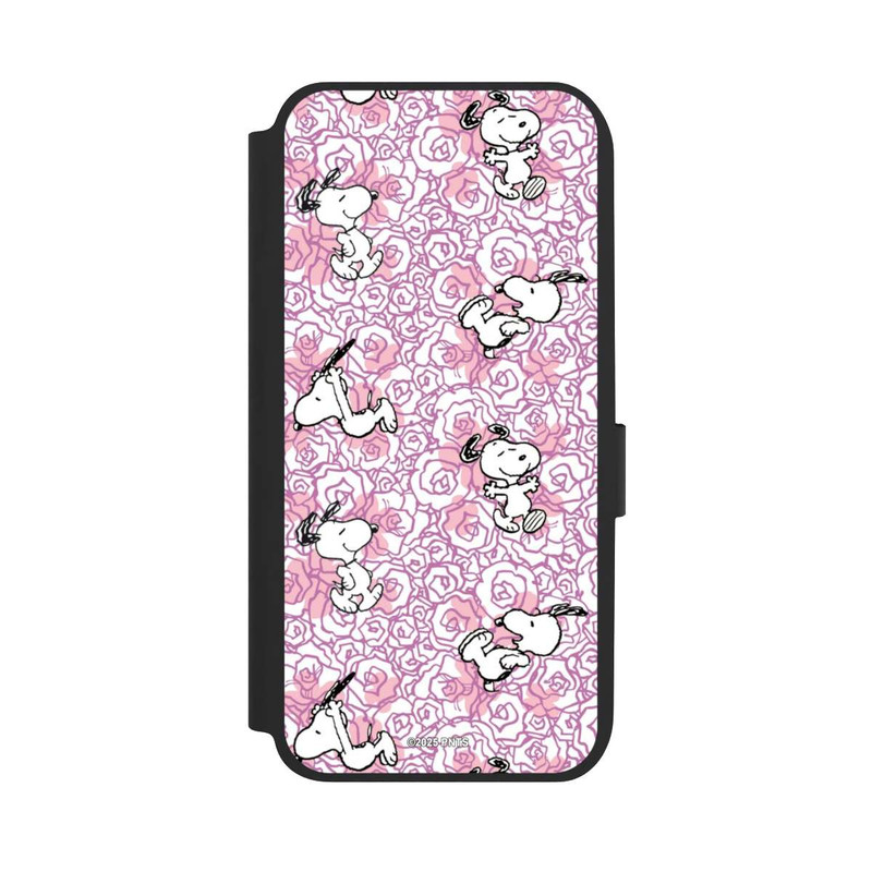 Galaxy A14 5G NIVOflip Peanuts Pink Roses Pattern