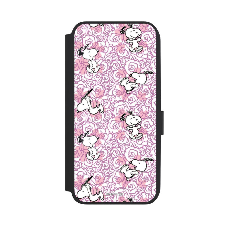 Galaxy A14 5G NIVOflip Peanuts Pink Roses Pattern