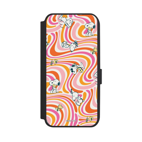Samsung Galaxy A14 5G NIVOflip Peanuts Hippie Pattern Orange