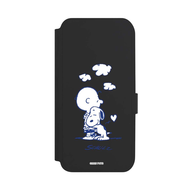 Galaxy A14 5G NIVOflip Peanuts Charlie Brown Snoopy Hug Transparent