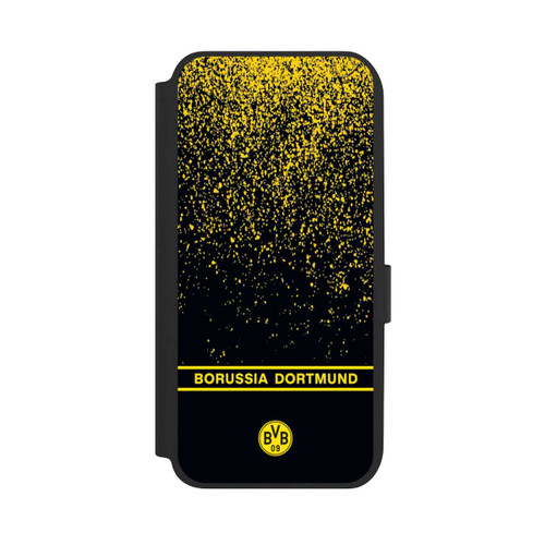 Samsung Galaxy A14 5G NIVOflip BVB Farbverlauf Schwarz