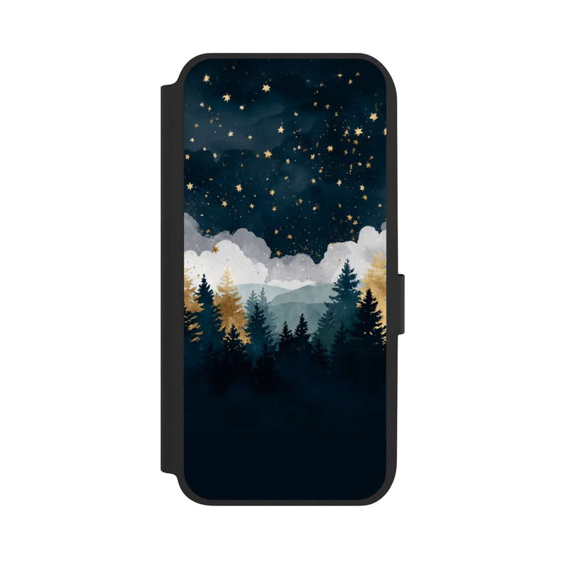 Galaxy A14 5G NIVOflip nächtlicher Wald Indigo