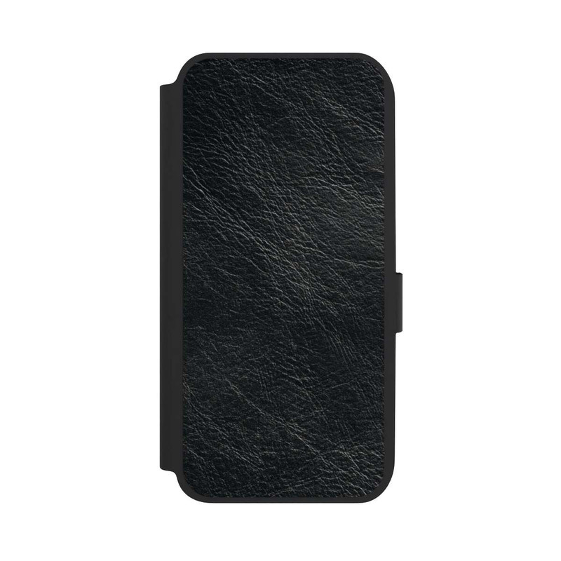 Galaxy A14 5G NIVOflip Schwarzer Lederlook Hintergrund