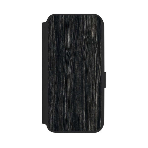 Samsung Galaxy A14 5G NIVOflip Dunkle Holzstruktur