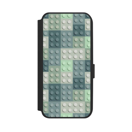Samsung Galaxy A14 5G NIVOflip Green Blocks Pattern