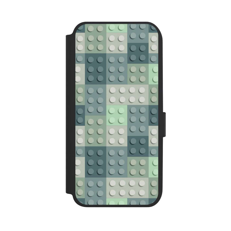 Galaxy A14 5G NIVOflip Grünes Blockmuster