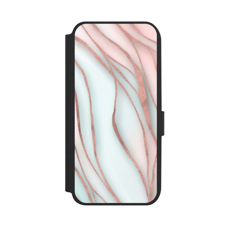 Galaxy A14 5G NIVOflip Soft Waves Gold Rose Gold