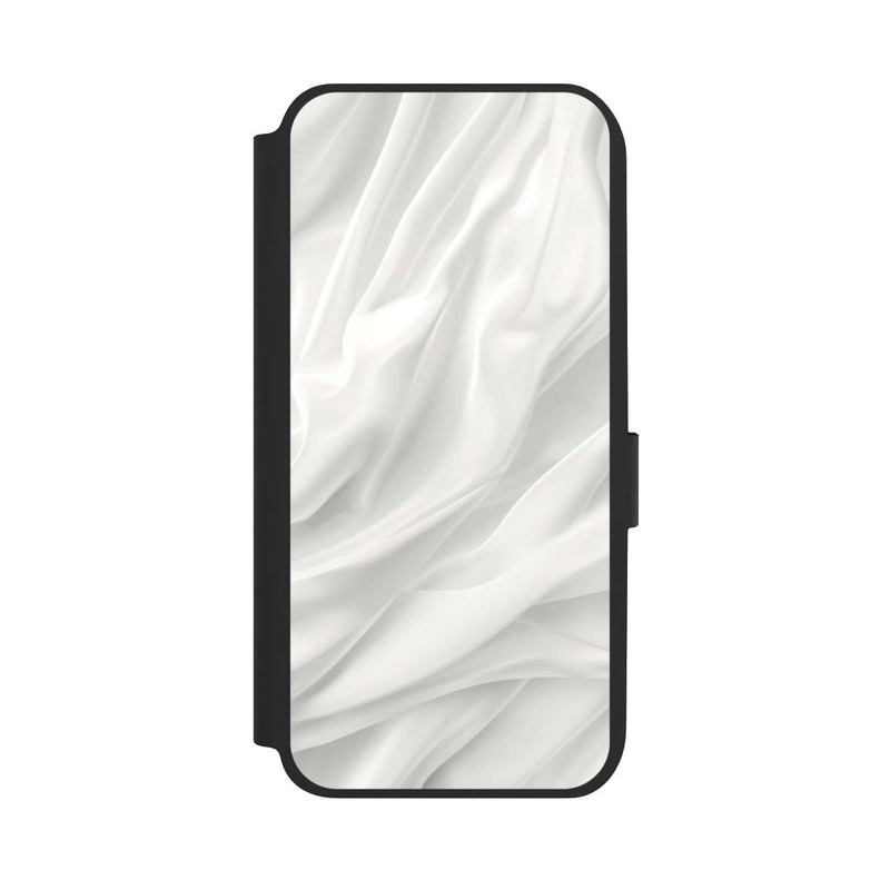 Galaxy A14 5G NIVOflip Texture Lisse Satinée Blanche avec IA