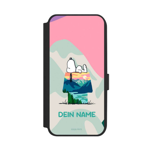 Samsung Galaxy A14 5G NIVOflip Snoopy Outdoor Personalisierbar