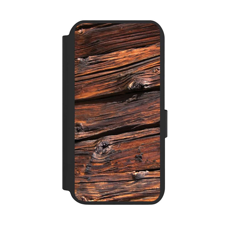 Galaxy S23 NIVOflip Verwitterte Holzplanken