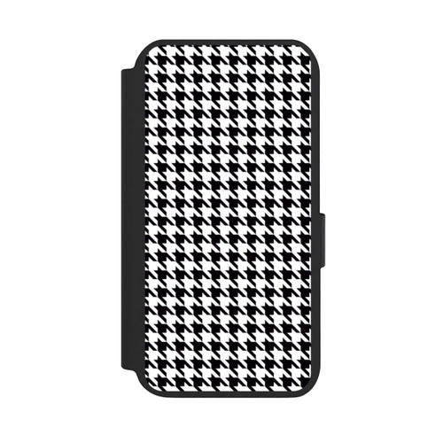 Samsung Galaxy S23 NIVOflip Hahnentritt Schwarz Weiß