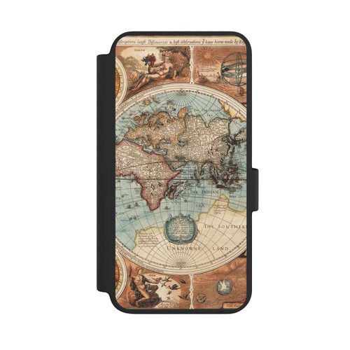 Samsung Galaxy S23 NIVOflip Vintage Weltkarte