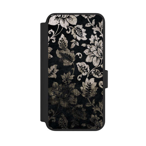 Samsung Galaxy S23 NIVOflip Silber Schwarz Vintage