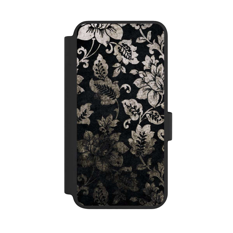 Galaxy S23 NIVOflip Silber Schwarz Vintage