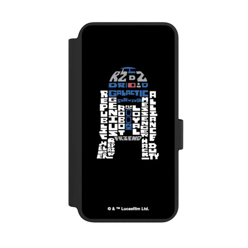 Samsung Galaxy S23 NIVOflip R2-D2 Typo Grafisch