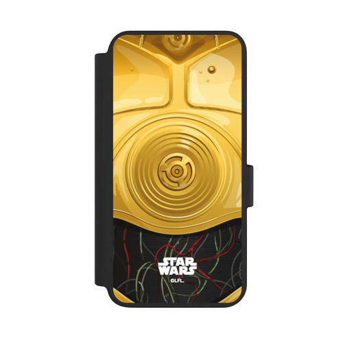 Samsung Galaxy S23 NIVOflip C3PO Closeup