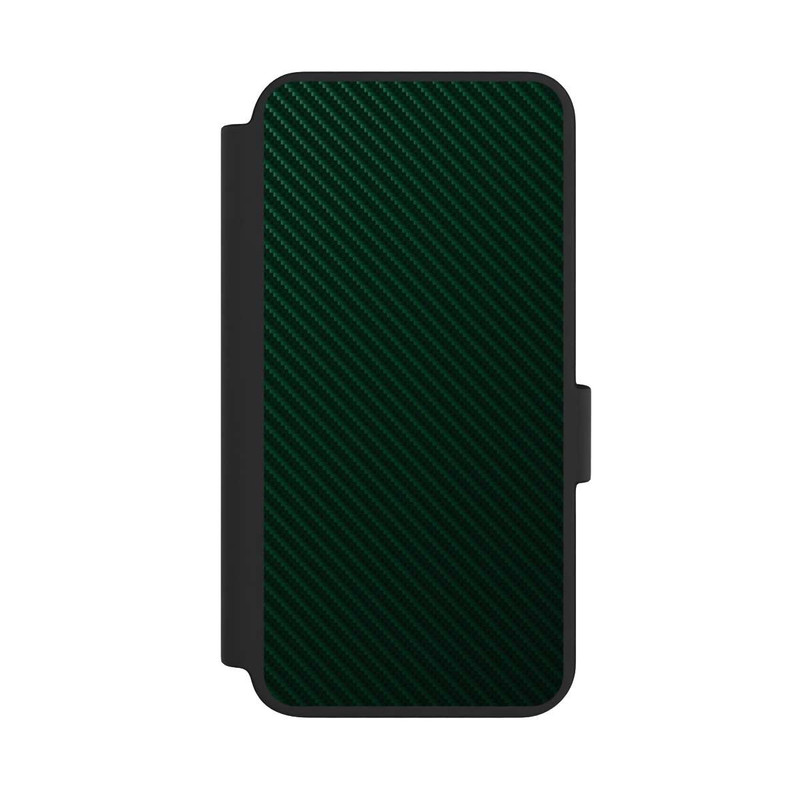 Galaxy S23 NIVOflip Vert de course britannique Carbone