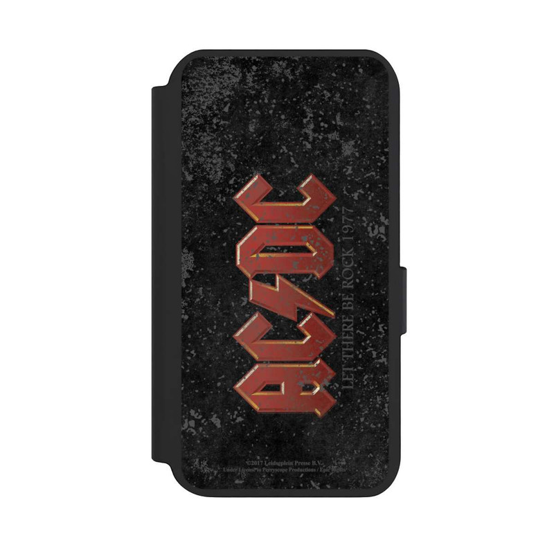 Galaxy S23 NIVOflip ACDC Let There Be Rock Anthrazit