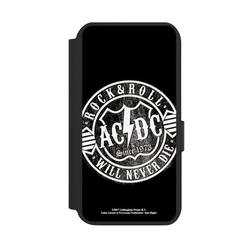 Samsung Galaxy S23 NIVOflip ACDC Rock and Roll Weiss
