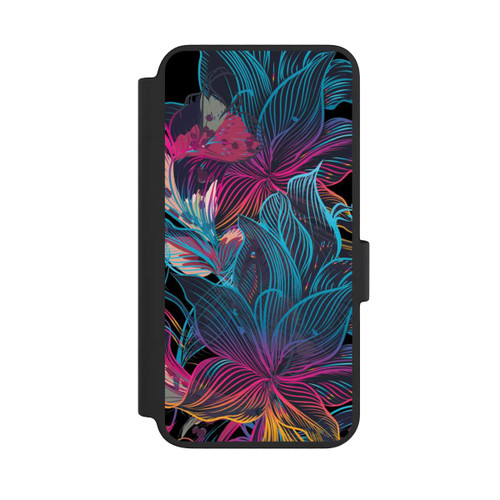 Samsung Galaxy S23 NIVOflip Neon Flower Power
