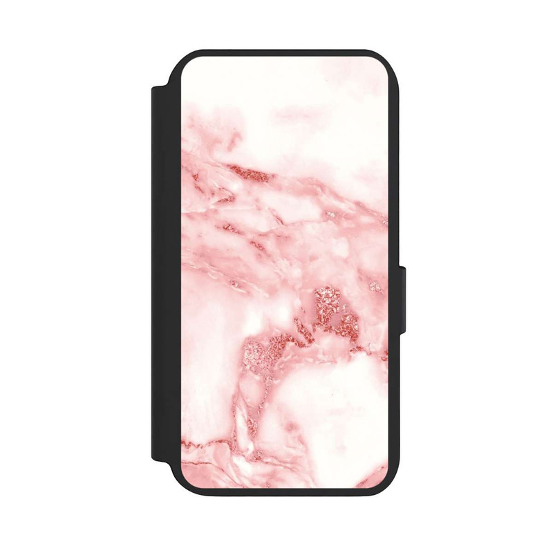 Galaxy S23 NIVOflip Marmor rosa und weiß