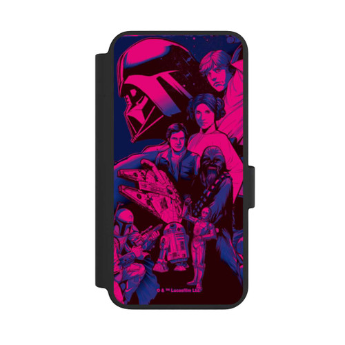 Samsung Galaxy S23 NIVOflip StarWars Charaktere - Ultraviolet