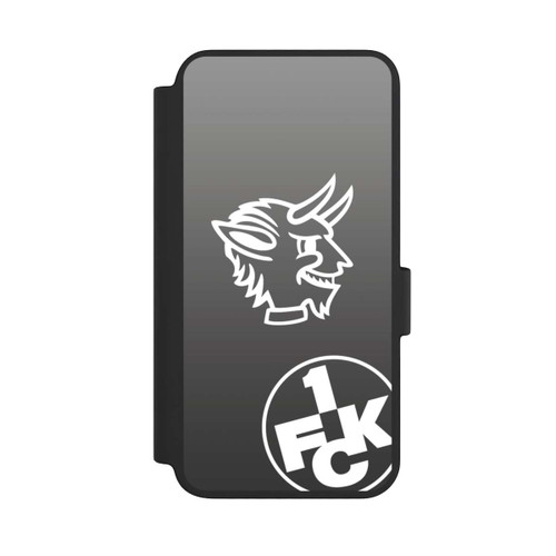 Samsung Galaxy S23 NIVOflip Teufelskopf FCK auf Schwarz
