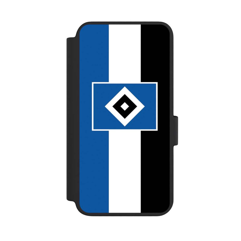 Galaxy S23 NIVOflip HSV Streifen - Blau-Weiß-Schwarz