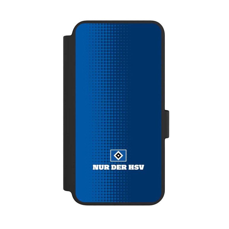 Galaxy S23 NIVOflip Nur der HSV - Rautenraster Blau