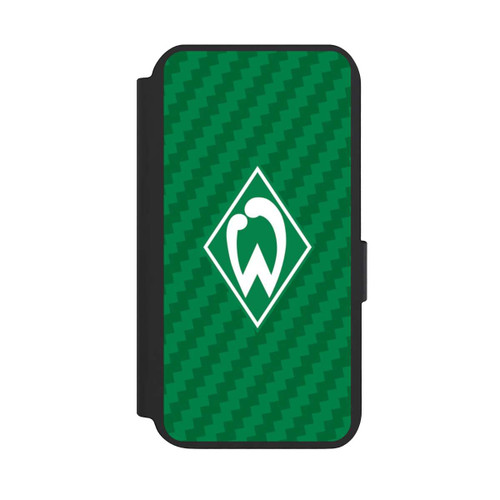 Samsung Galaxy S23 NIVOflip Carbonlook - Werder Bremen