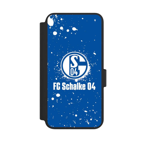 Samsung Galaxy S23 NIVOflip Schalke 04 - Spraylogo