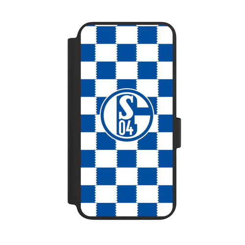 Samsung Galaxy S23 NIVOflip Muster Schalke 04