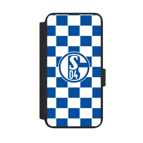 Samsung Galaxy S23 NIVOflip Muster Schalke 04