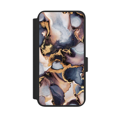 Samsung Galaxy S23 NIVOflip Impression Dreamy Ink Gris Or