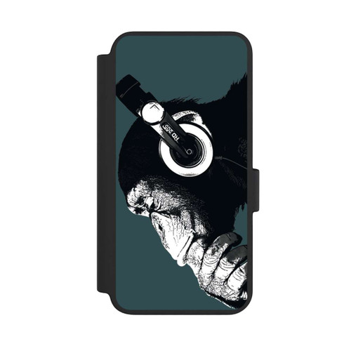Samsung Galaxy S23 NIVOflip Denkender Affe Blau