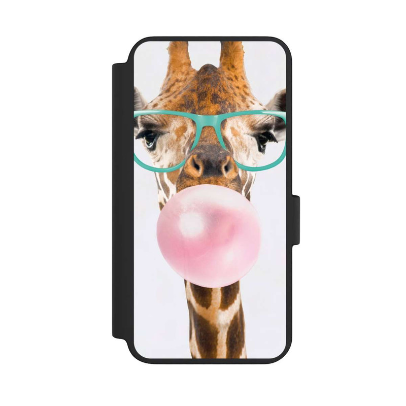 Galaxy S23 NIVOflip Giraffe mit Kaugummi