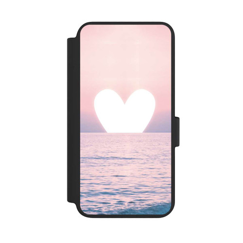 Samsung Galaxy S23 NIVOflip Herz-Sonnenuntergang