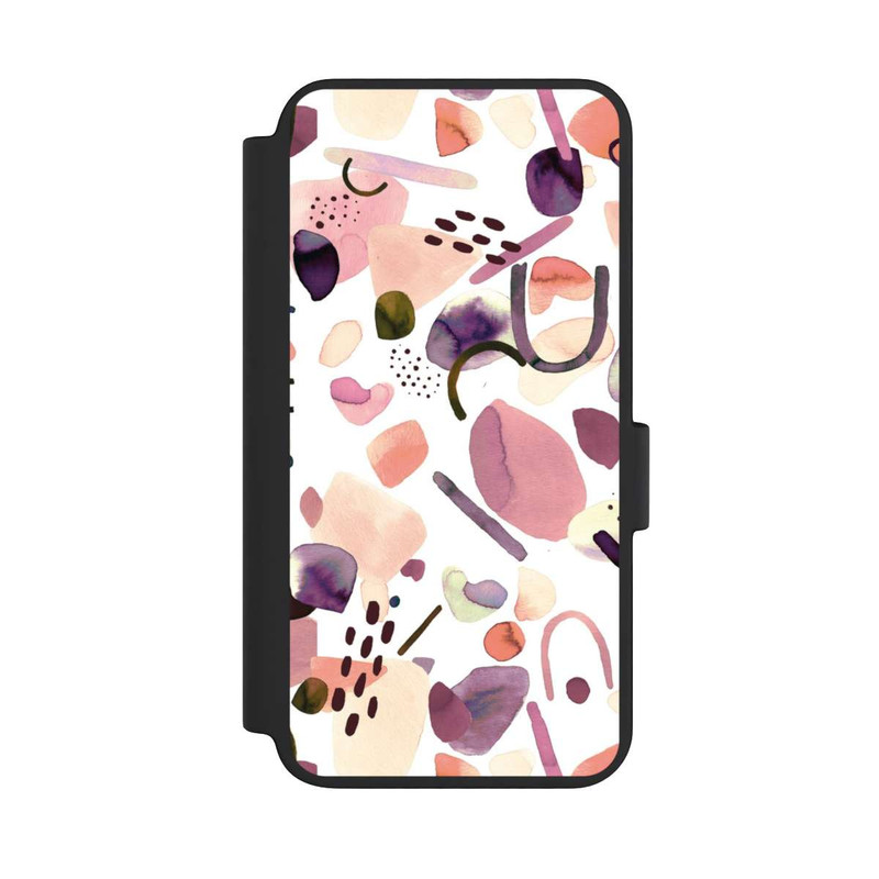 Galaxy S23 NIVOflip Watercolor Abstract Pieces Mauve