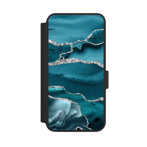 Samsung Galaxy S23 NIVOflip Gletscher Eis Marmor
