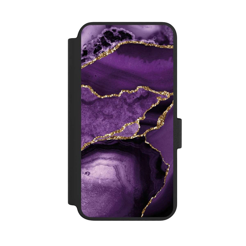 Galaxy S23 NIVOflip Marbre Violet Paysage