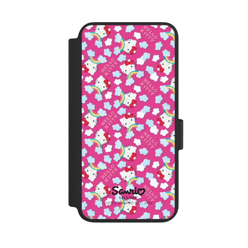 Galaxy S23 NIVOflip Hello Kitty Regenbogenmuster