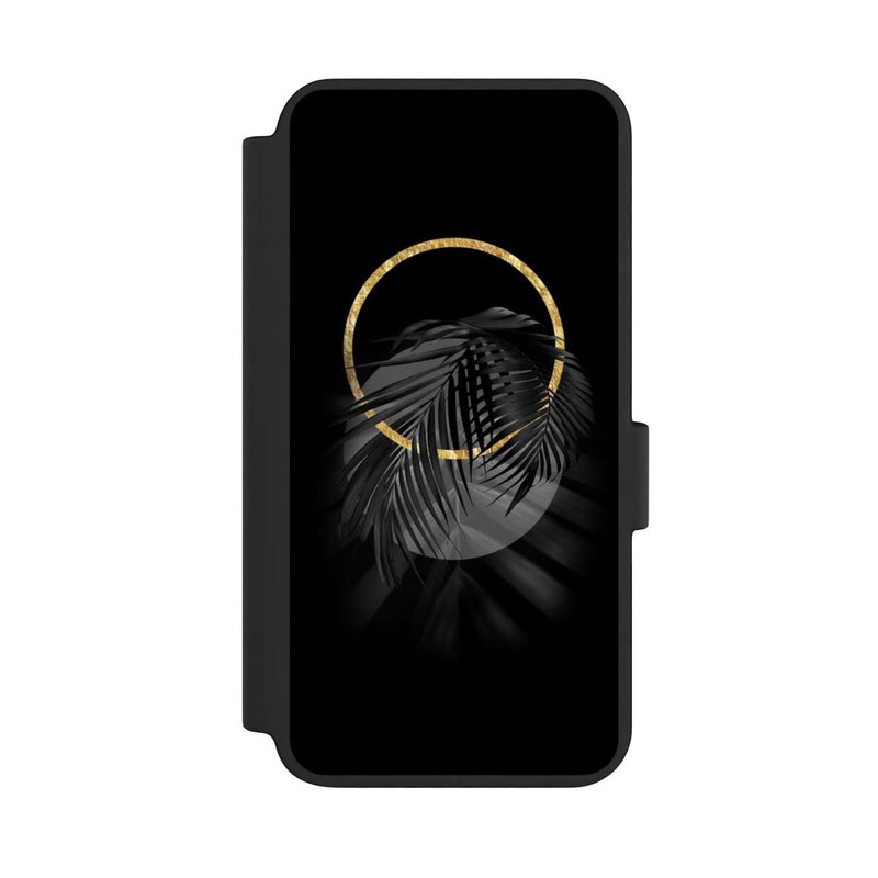 Galaxy S23 NIVOflip Feuille tropicale noire