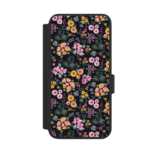 Samsung Galaxy S23 NIVOflip Little Flowers Multi Black 2