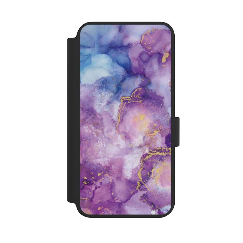 Galaxy S23 NIVOflip Encre tourbillonnante violette
