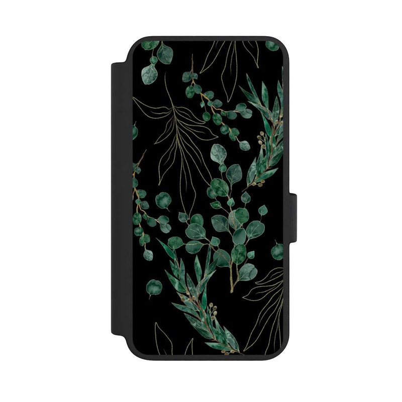 Galaxy S23 NIVOflip Eucalyptus Leaves black