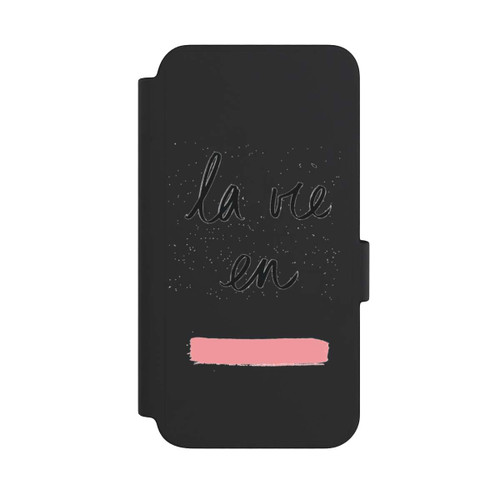 Samsung Galaxy S23 NIVOflip La vie en Rosa Transparent