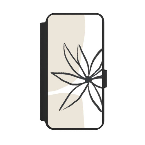 Samsung Galaxy S23 NIVOflip Blume und Creme