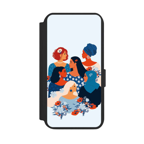 Samsung Galaxy S23 NIVOflip Frauen Diversity Blau